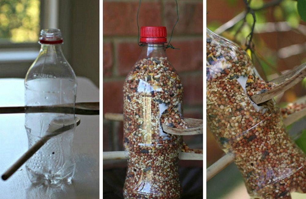 Кормушка 5 литровой бутылки: 25 классных проектов с пошаговыми инструкциями